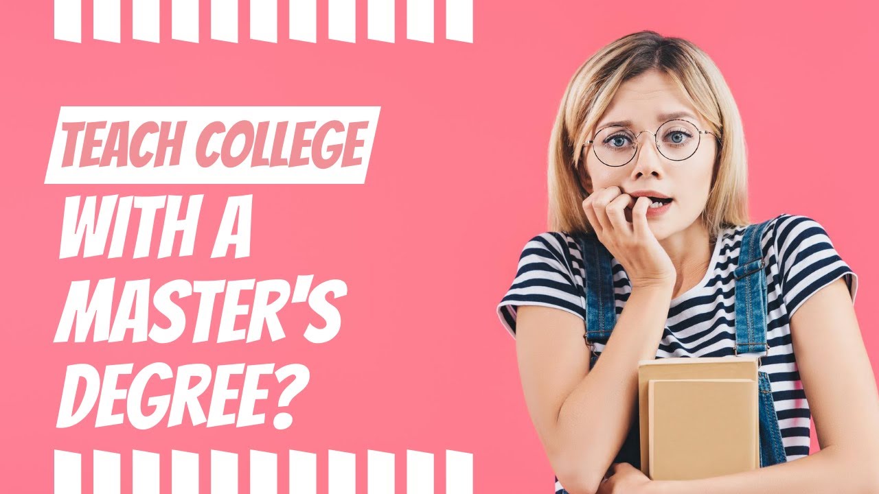 Can I teach at a university with a Master&rsquo;s degree? Teaching Salary?