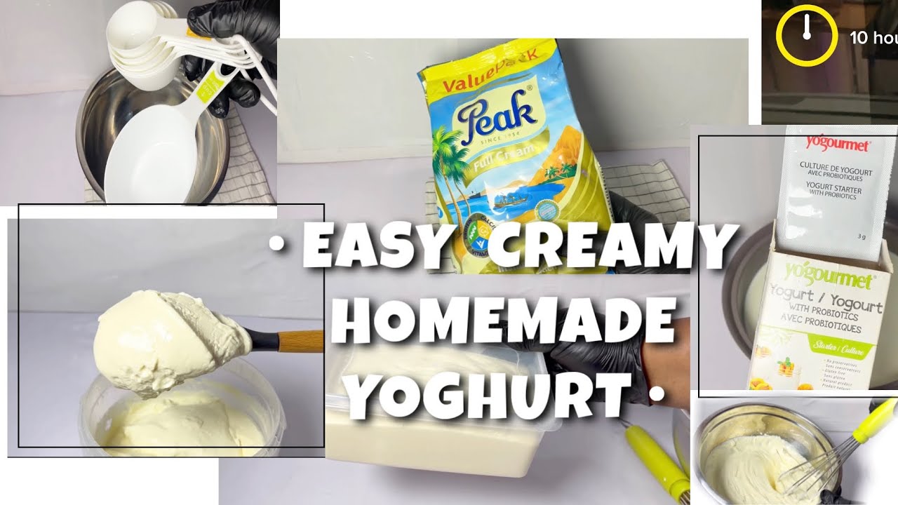 HOW TO MAKE YOGHURT AT HOME