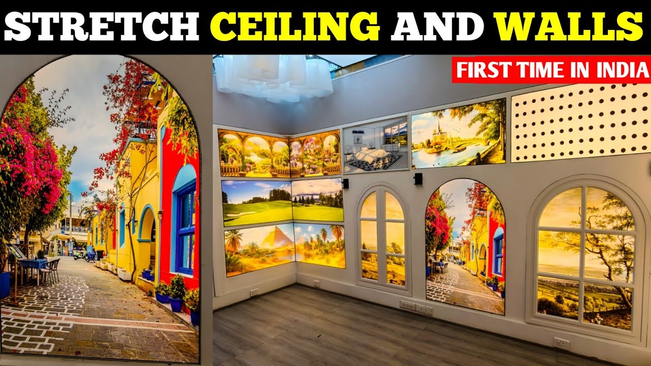 German Technology Stretch Ceiling and LED Wall Panels on Sale in Noida Direct From Maker