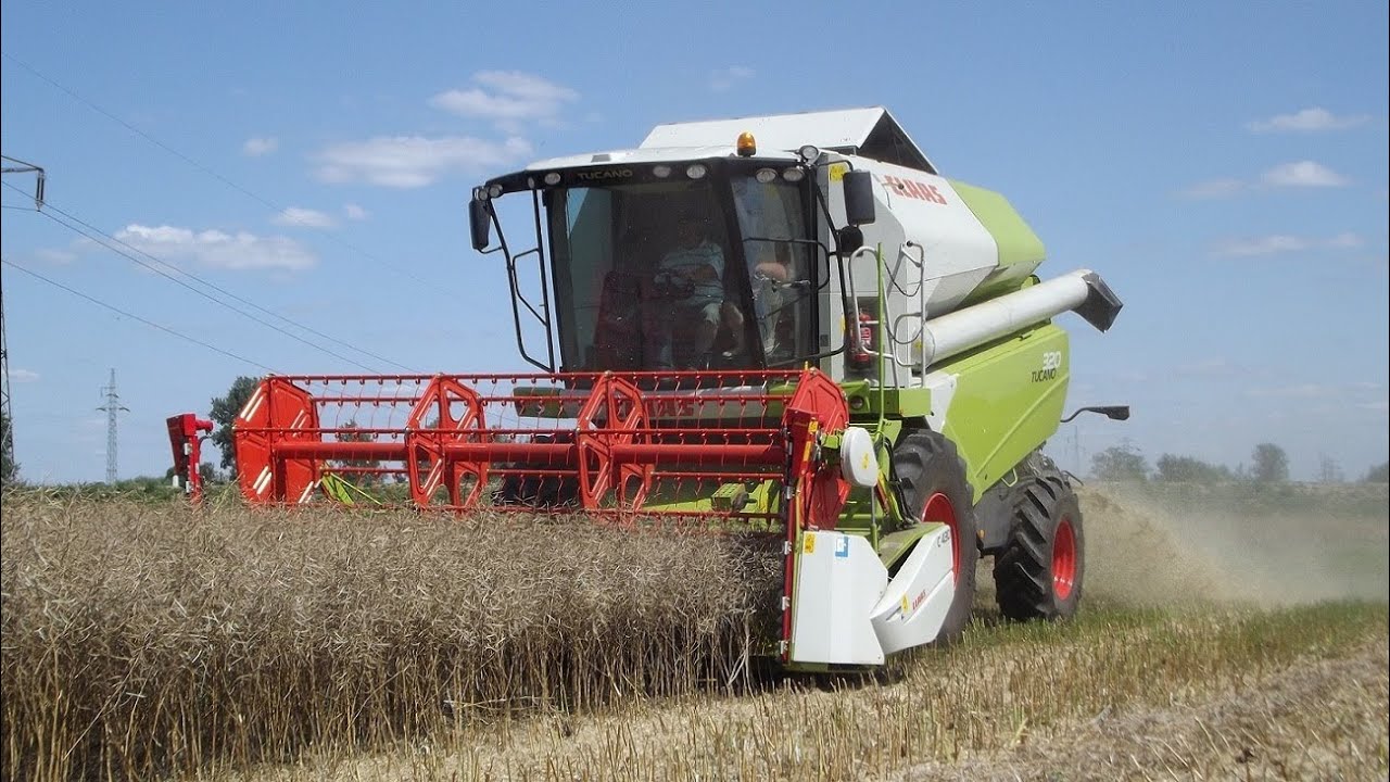 Żniwa 2012 - Rzepak || Nowy Nabytek Claas Tucano 320 || Fendt 312 Vario TMS ||