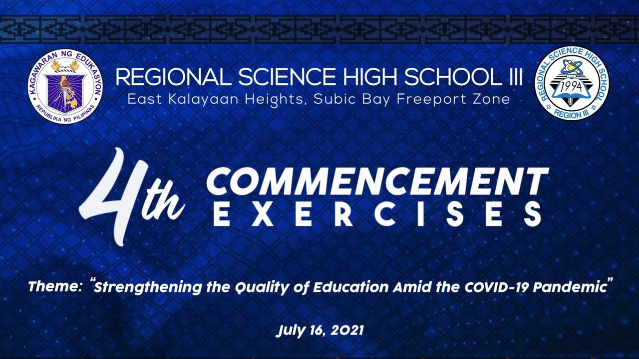 4th Commencement Exercises - RSHS III