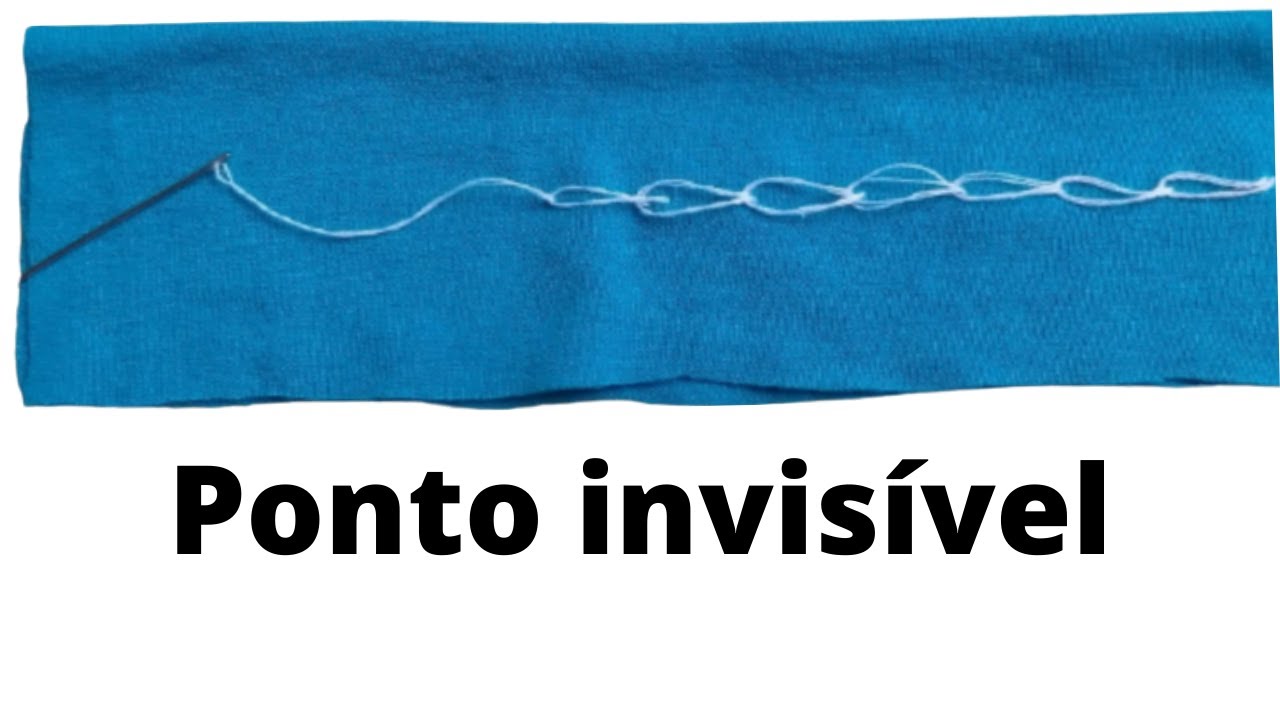 PASSO A PASSO DE COMO FAZER PONTO OCULTO, ponto invisível.