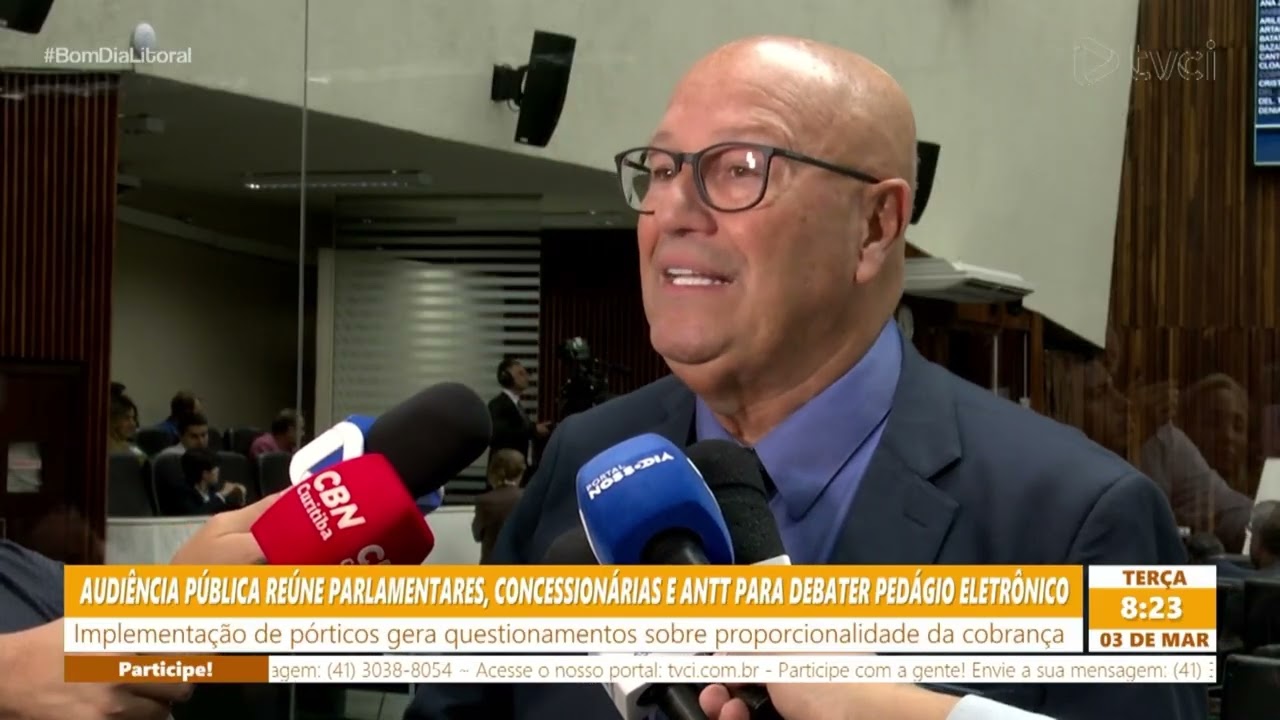 AUDIÊNCIA PÚBLICA REÚNE PARLAMENTARES, CONCESSIONÁRIAS E ANTT PARA DEBATER PEDÁGIO ELETRÔNICO