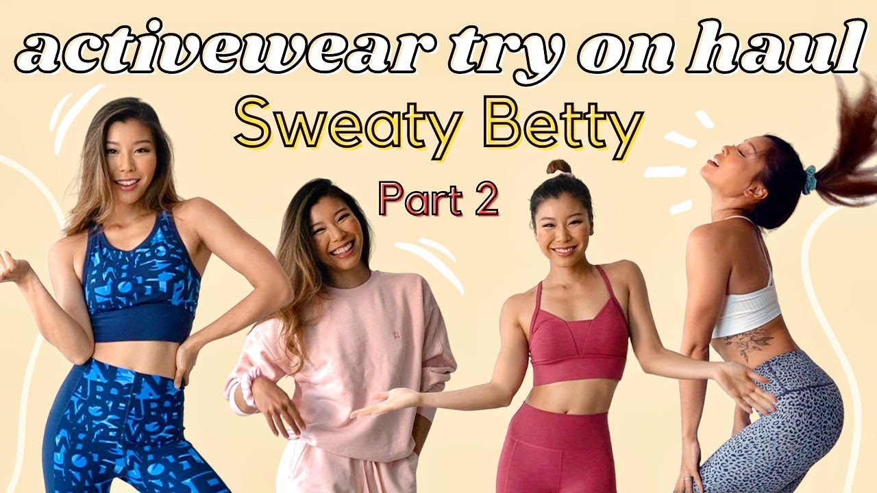 ACTIVEWEAR/ATHLEISURE TRY ON HAUL - Petite, Asian size | Sweaty Betty Part 2