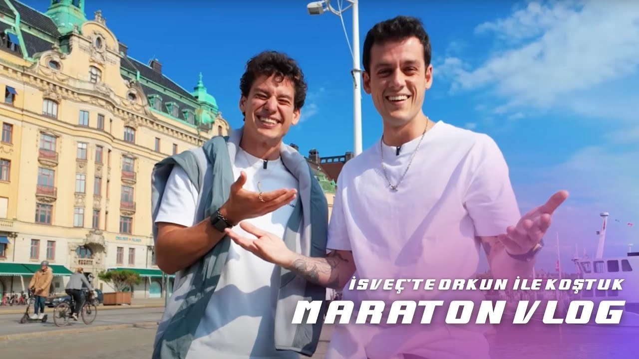 @orkunisitmak İLE İSVEÇ MARATONU KOŞTUK 🇸🇪