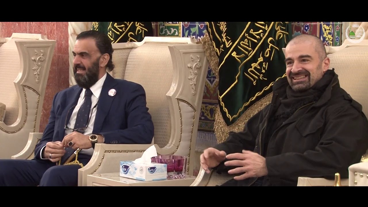 #زيارة السيد باڤيل #طالباني #الرئيس المشترك لأتحاد الوطني الكوردستاني للشيخ نهرو الكسنزان الحسيني