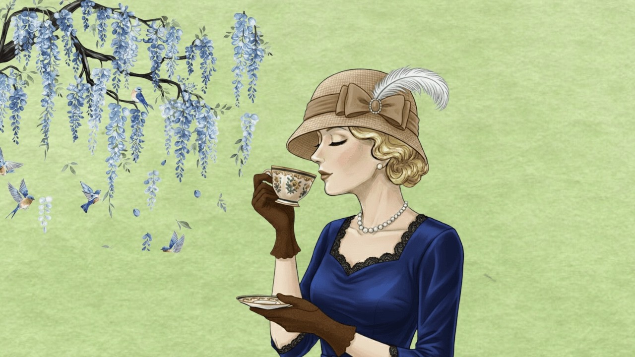 Perfect Day Starts with Coffee  | 1940s Paris Café Jazz For Happiness