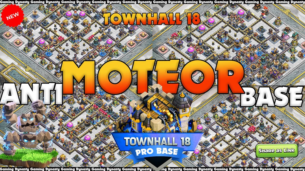 Top 10 Best Town Hall 18 Bases for 1 STARS! With TH18 War Base Link (Clash of Clans)