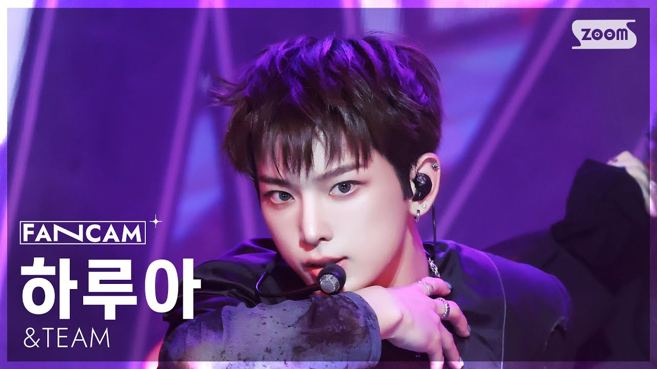 [안방1열 직캠4K] 앤팀 하루아 'Back to Life' (&TEAM HARUA FanCam) @SBS Inkigayo 251102