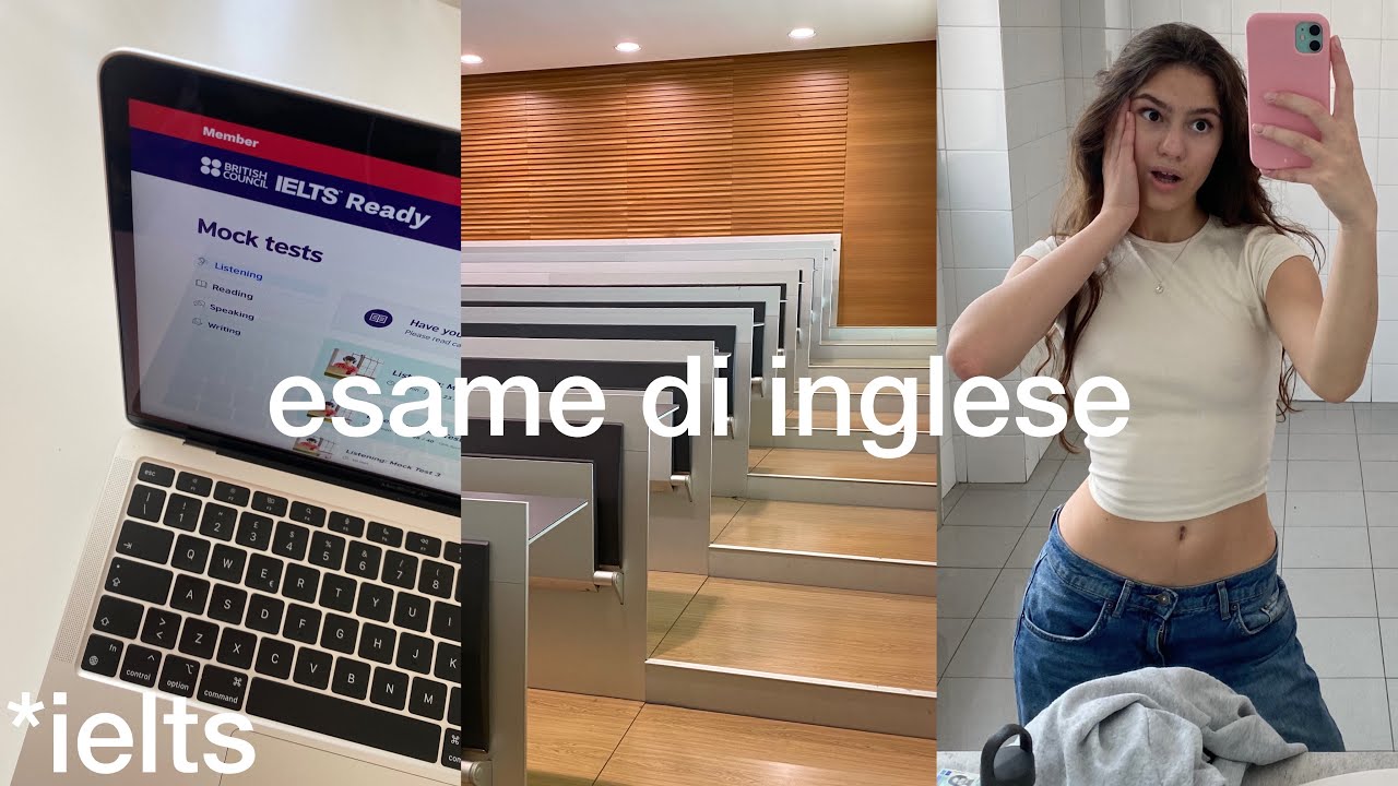 studio per un esame il giorno prima.. esame di inglese IELTS
