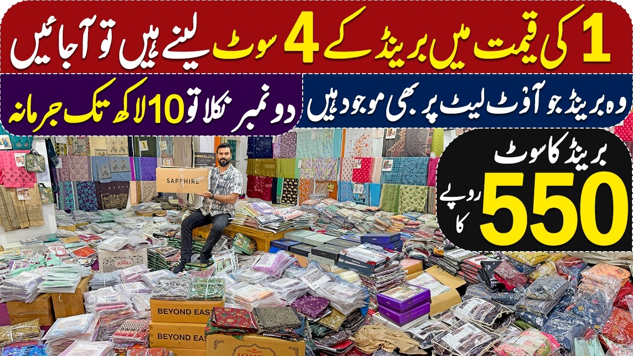 Big Pakistani Brands! Sapphire, Nishat, J., Alkaram, Limelight &mdash; If ONE Is Fake, Everything Is FREE!