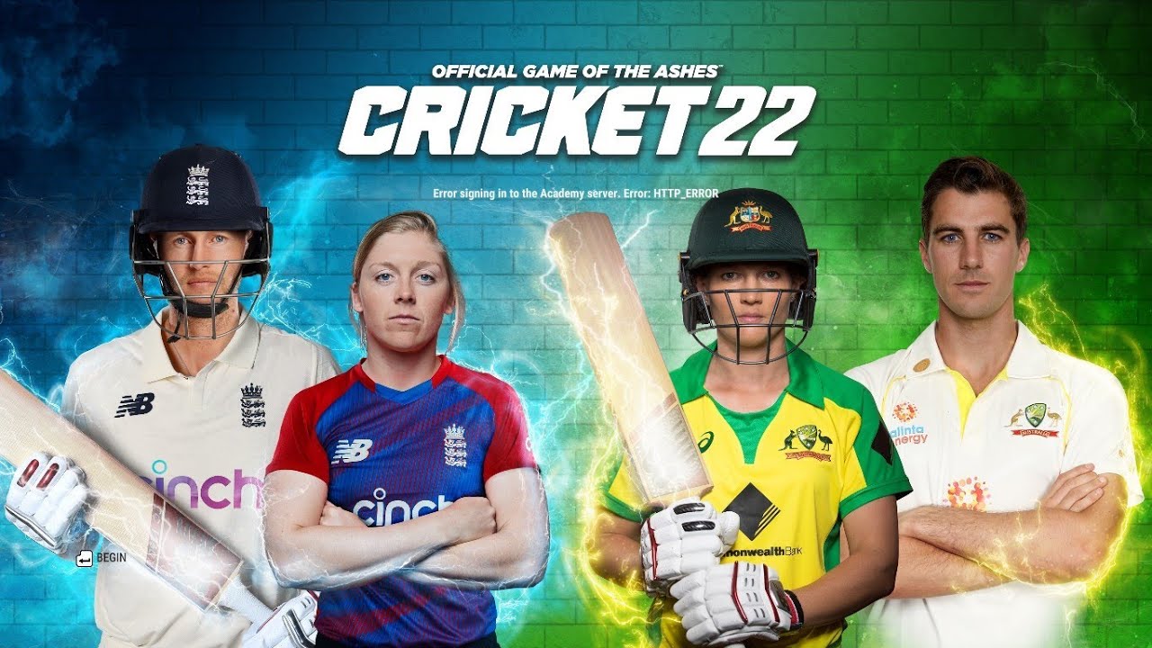 Cricket 22 Error Solve - HTTP/UPDATE GAME/CONNECTION ERROR/SING IN ERROR