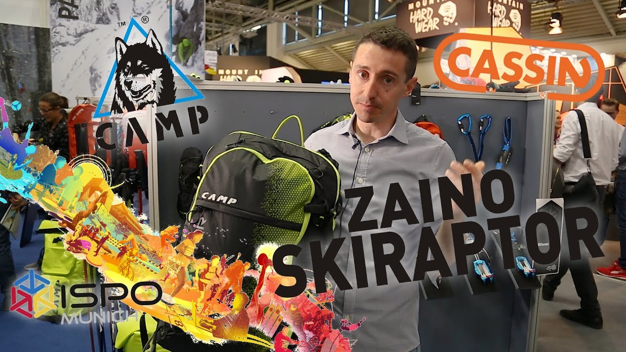 Oliunìd @ ISPO 2018 - Ep. 2b: CAMP Ski Raptor, zaino da scialpinismo e freeride