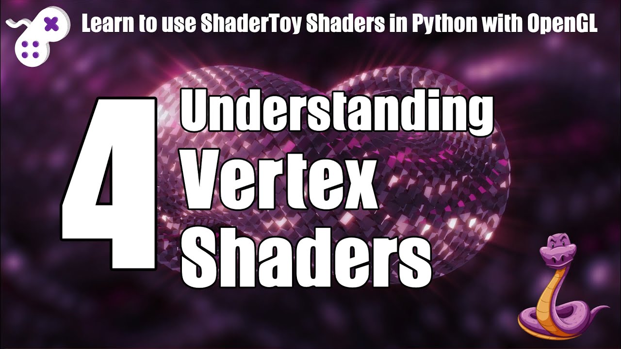 Learn to use ShaderToy Shaders in Python with OpenGL