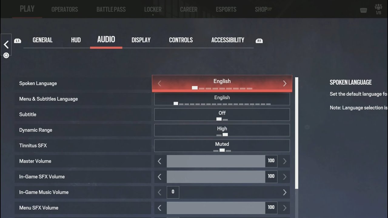The BEST CONSOLE SIEGE X AUDIO and SENSITIVITY SETTINGS