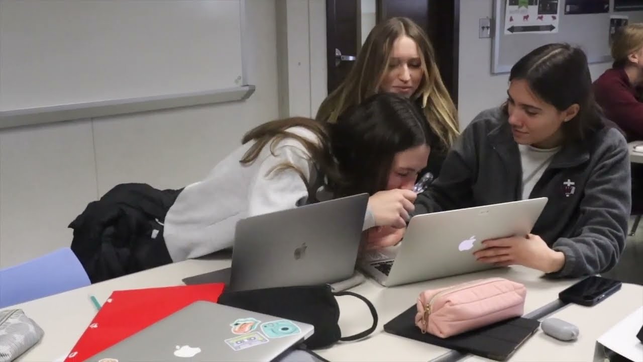 March Madness: Art and Yearbook Computer Monitors