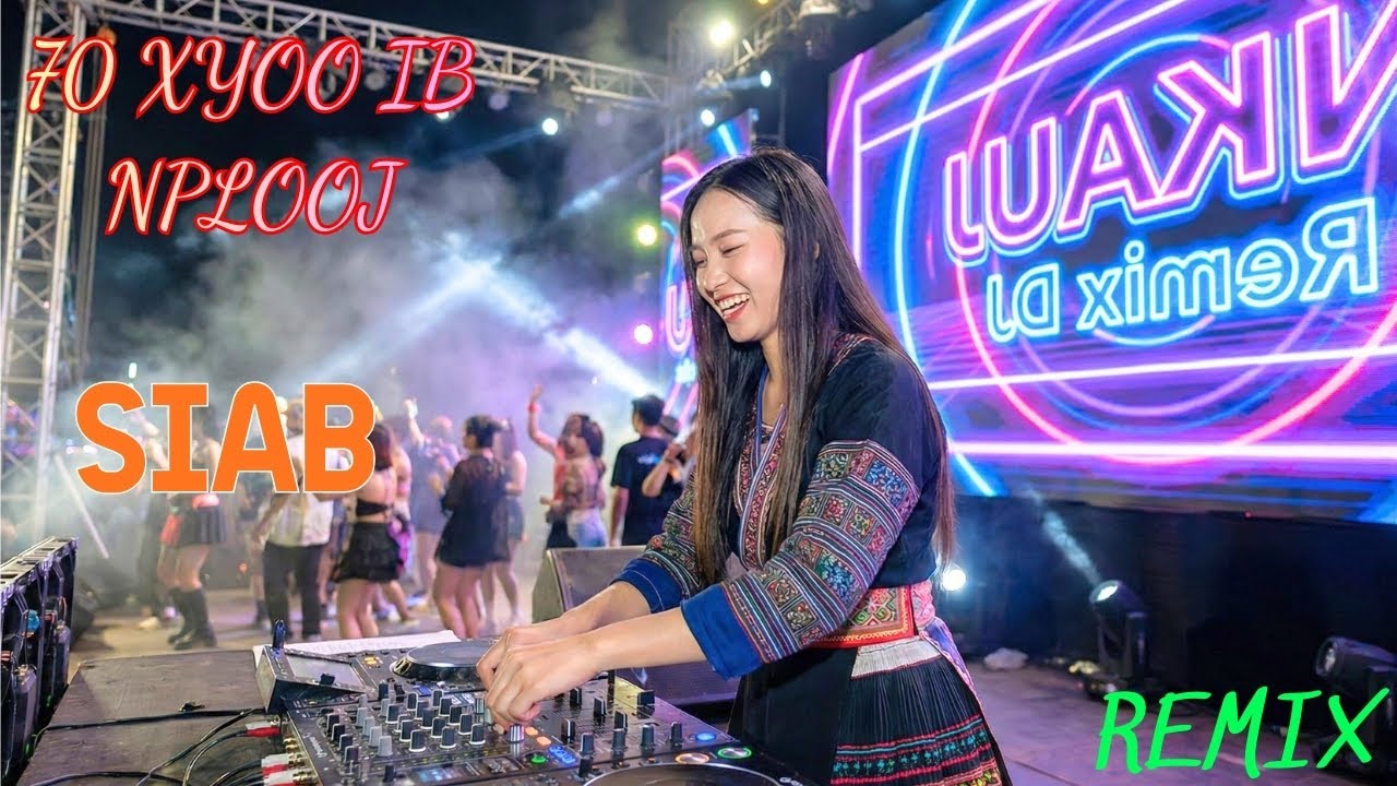 70 Xyoo Ib Nplooj  Siab NKAUJ REMIX DJ Zoo Tshaaj