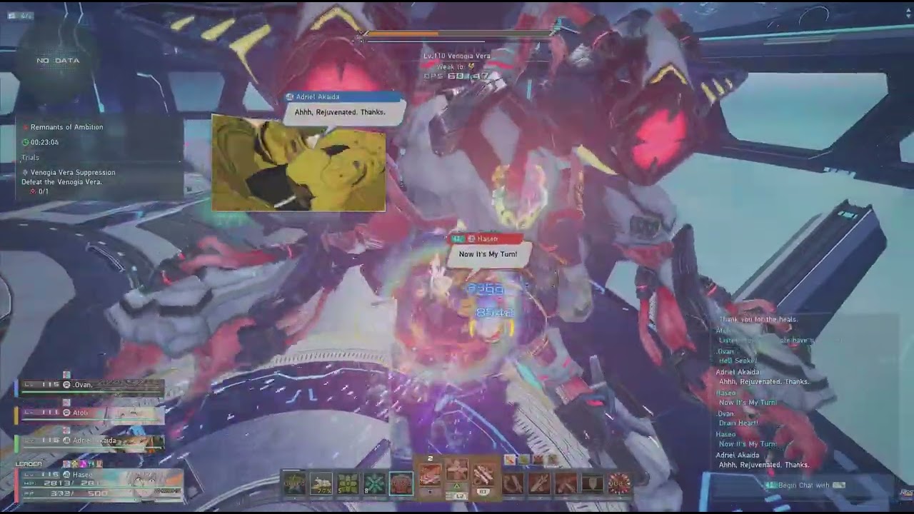 PSO2 NGS: UQ - Remnants of Ambition Rank 3