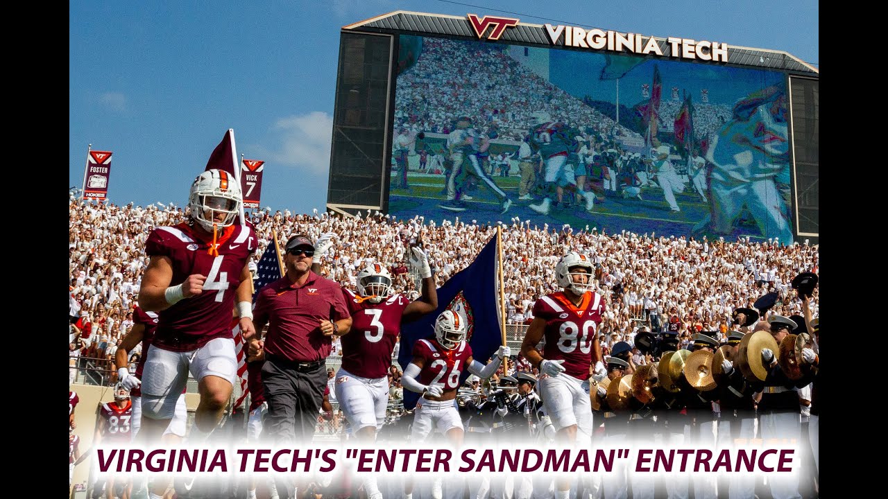 Enter Sandman, Field Level, Virginia Tech vs Wofford 2022