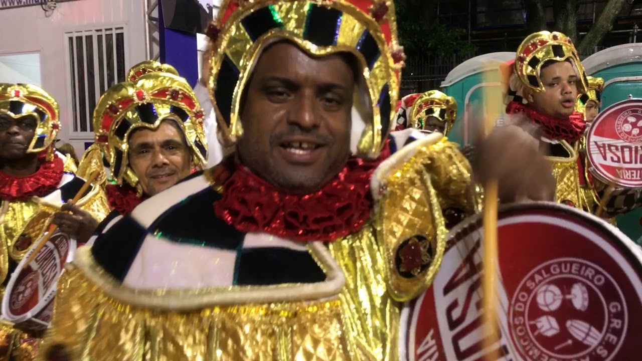 Bateria do Salgueiro no desfile das campeãs 2020!