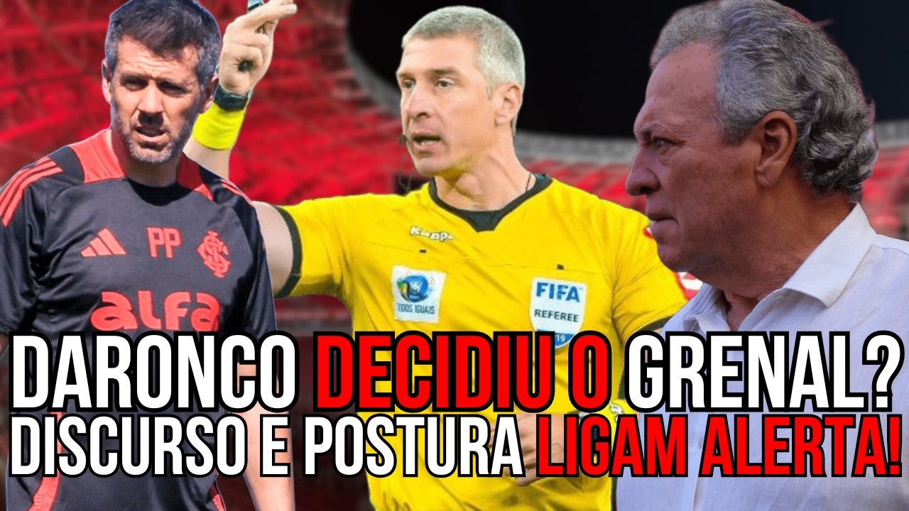 🚨 COMODISMO! INTER ADOTA TOM PERIGOSO PÓS-GRENAL | A CULPA É DO DARONCO? | DÁ PRA VIRAR?