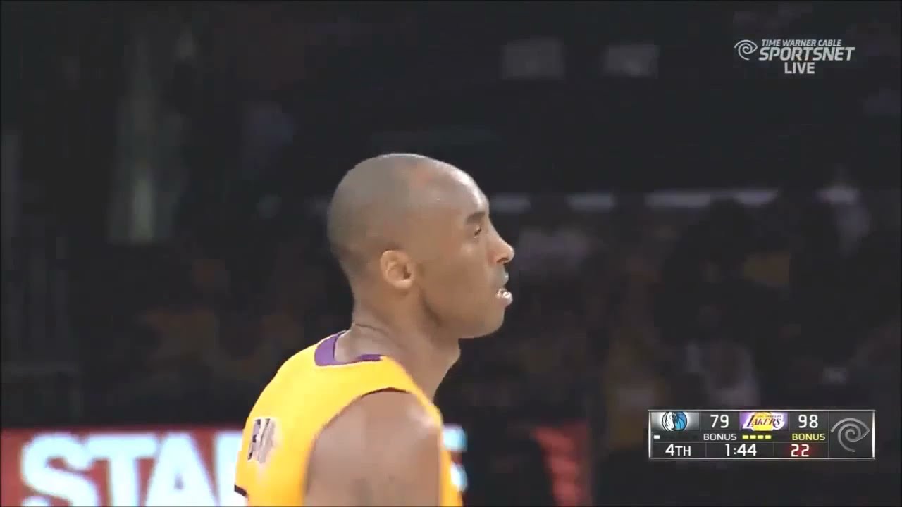 Kobe Bryant Best Hook Shot of his Career