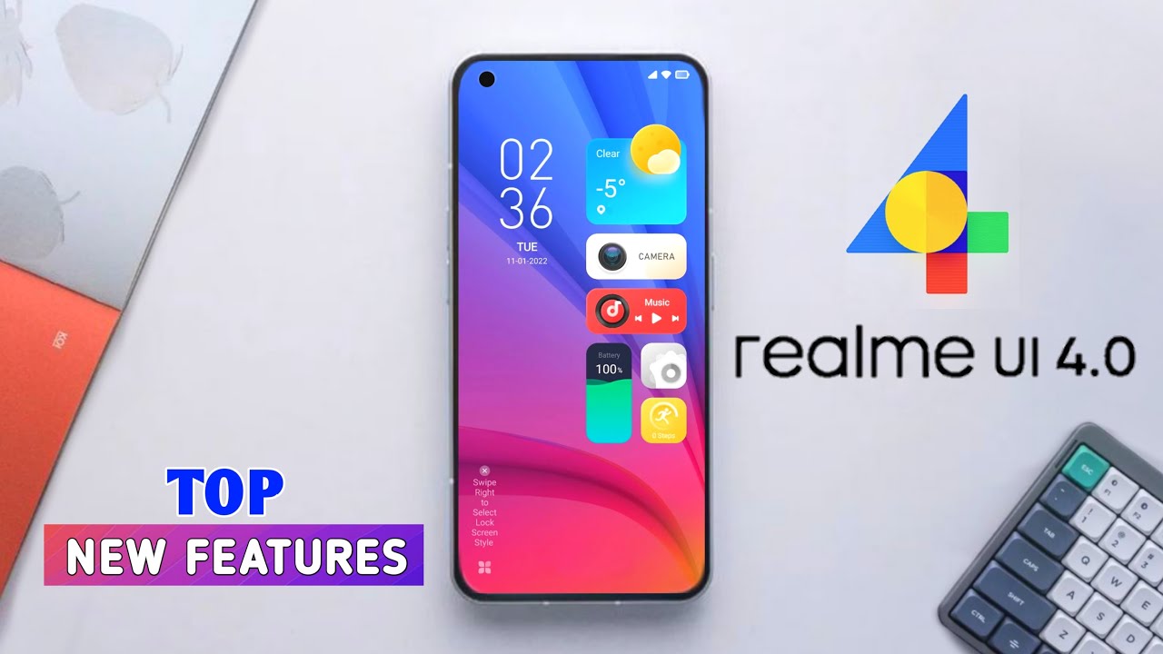 Главные новые функции Realme UI 4.0 | Функции обновления Realme UI 4.0 и Android 13: настройка AOD