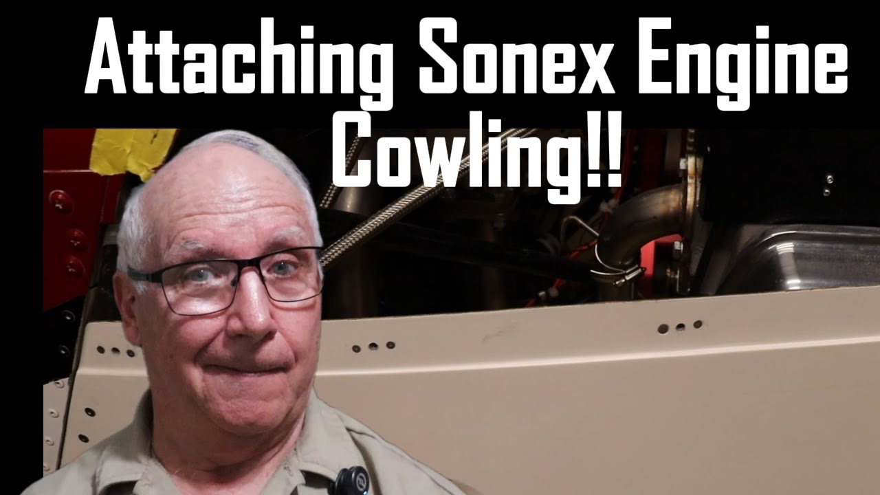 Using nutplates to attach a SONEX AIRCRAFT engine cowling!!