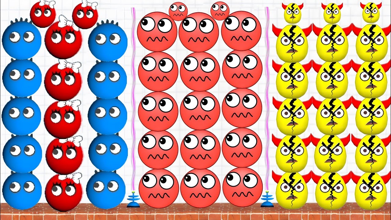 3×3 Games Competition 👹 Hide Ball 🆚 Lucky Ball's 🆚 Draw to Smash puzzle 2048 Gameplay part 6