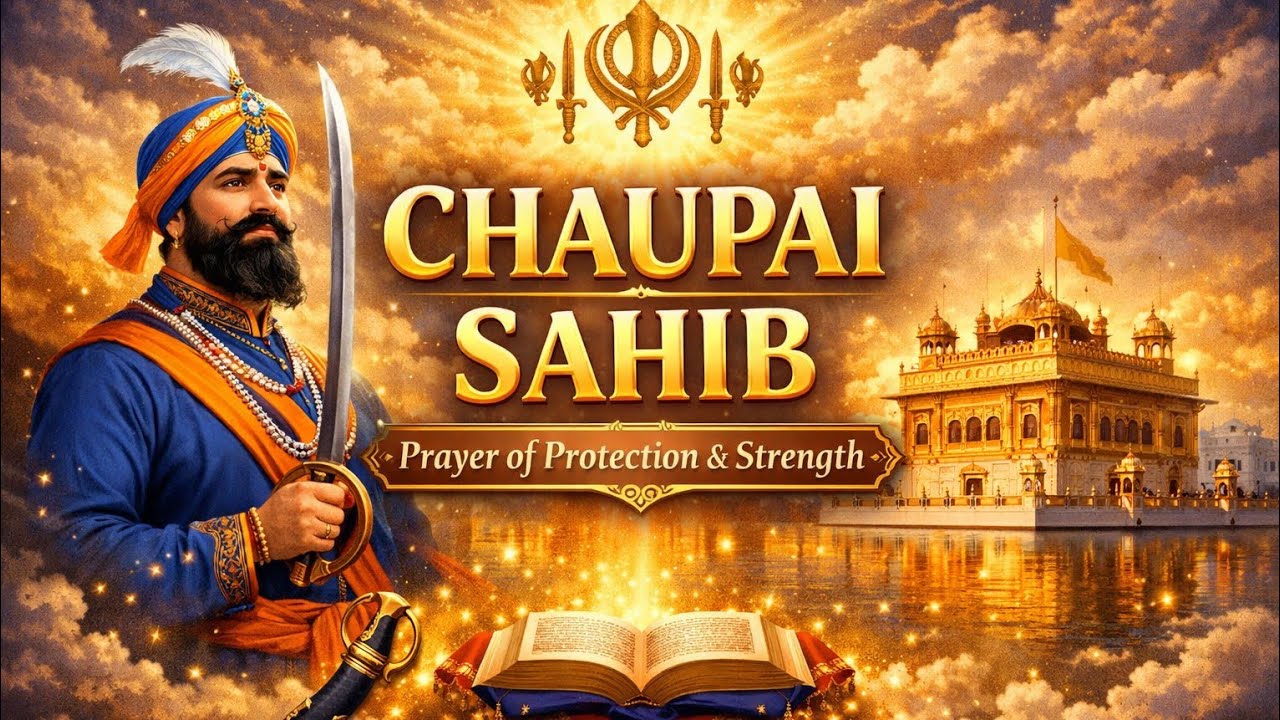 Live Chaupai Sahib 5 Path | ਚੌਪਈ ਸਾਹਿਬ ਪਾਠ Live | WAHEGURUKIRTAN