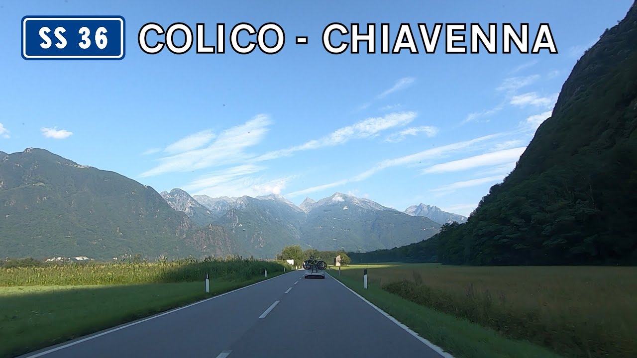 Italy: SS36 Colico - Chiavenna