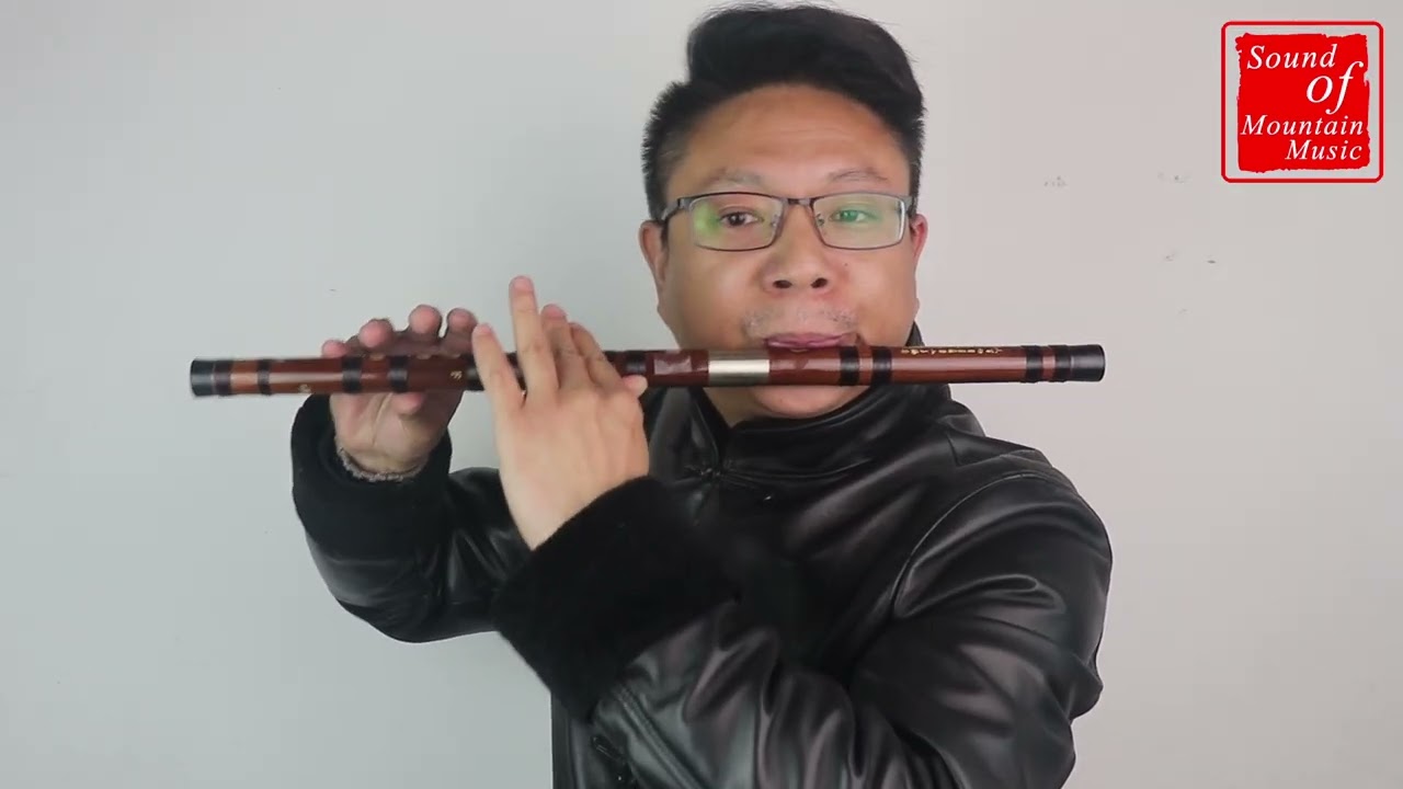 Professional Level Bitter Bamboo Flute Chinese Dizi Instrument with Accessories 笛子