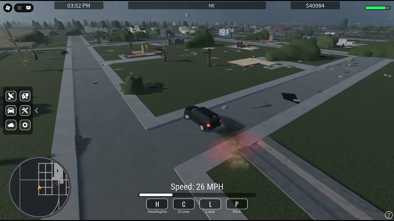 Mulica getting hit by a tornado again while Meredith gets hit by EF3 winds (Helicity)