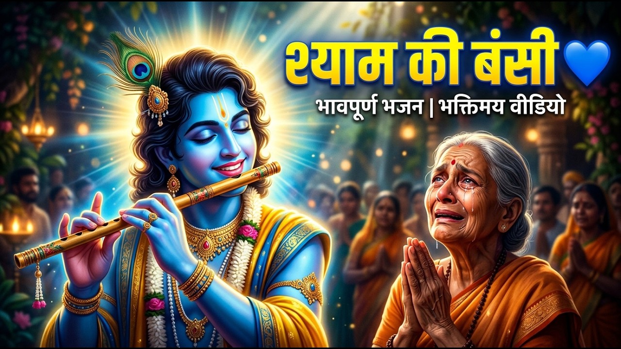 श्याम तेरी बंसी पुकारे | Krishna Bhajan | मधुर राधा कृष्ण भजन | Soulful Devotional Song