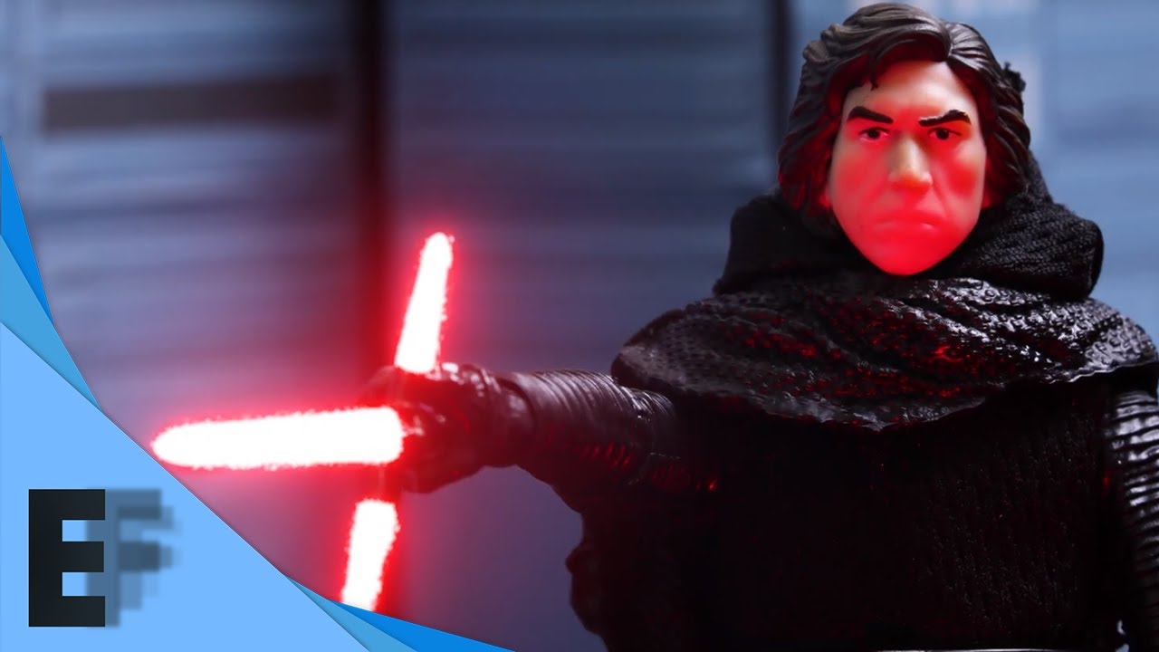 Darth Vader vs Kylo Ren -  Star Wars Black Series Stop Motion