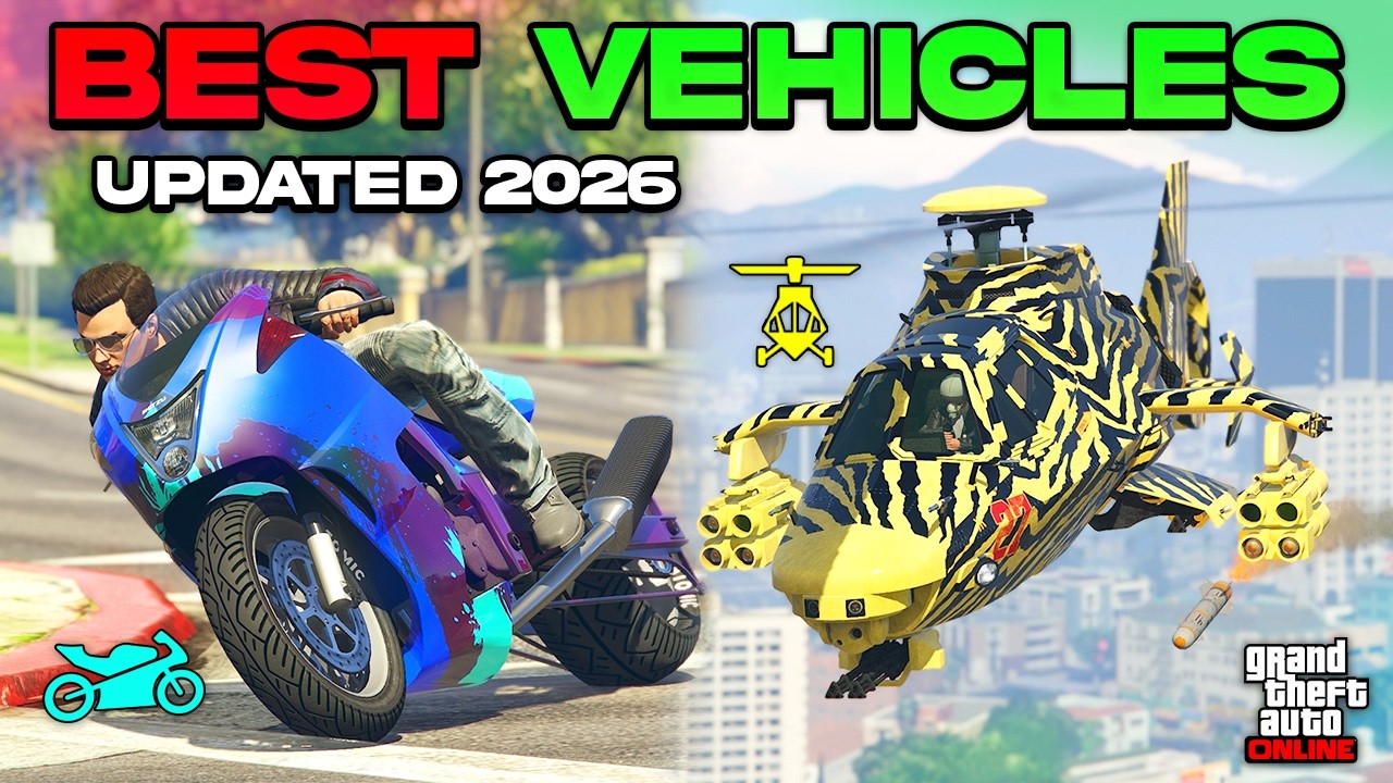 ТОП-10 ЛУЧШИХ АВТОМОБИЛЕЙ ДЛЯ ВЛАДЕНИЯ В GTA ONLINE В 2026 ГОДУ!