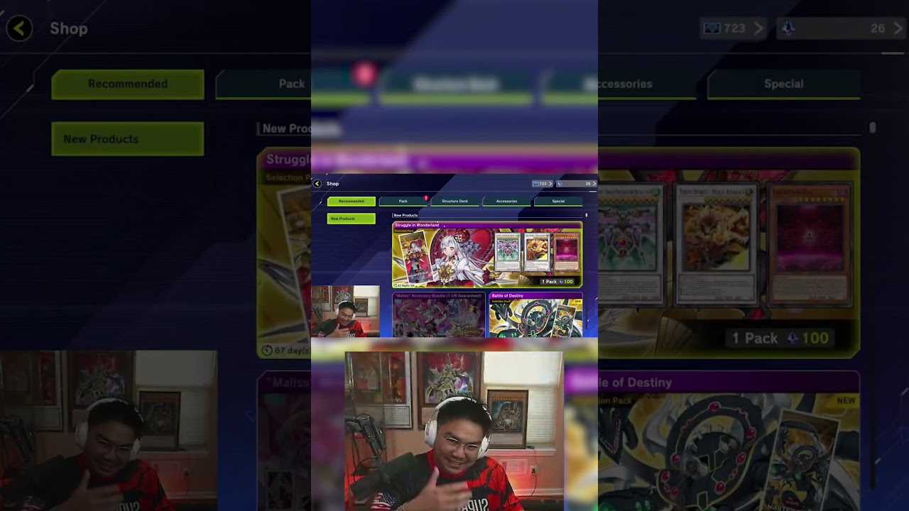 Dismantling 100K gems worth of cards in Master Duel!