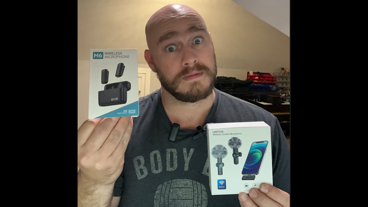 Leetus vs M6 iPhone Wireless Lavalier Microphone Comparison and Review