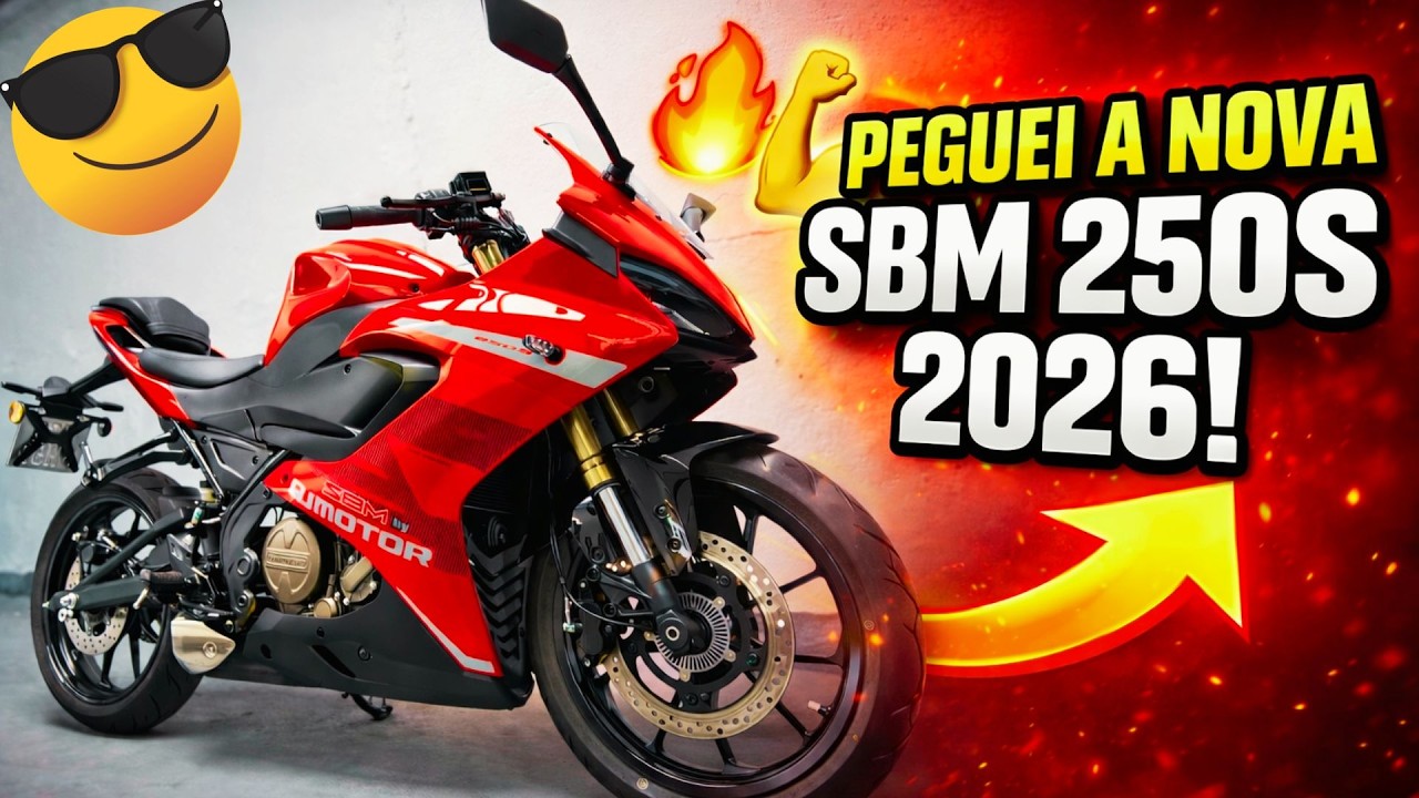 PEGUEI A BRABA! SBM 250S!