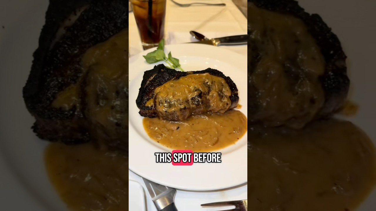 This spot in Chicago used to be our favorite steakhouse! 