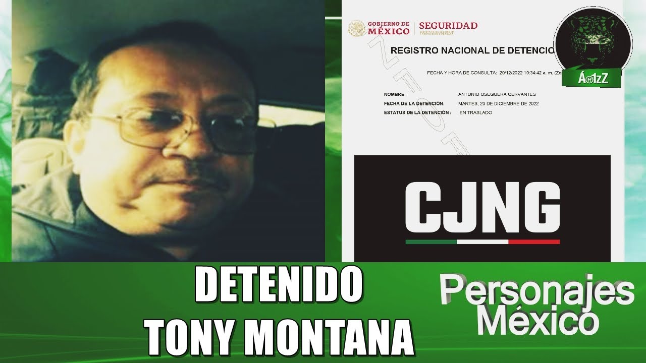 Detiene Sedena a Antonio Oseguera Cervantes, 'Tony Montana', hermano del 'Mencho'