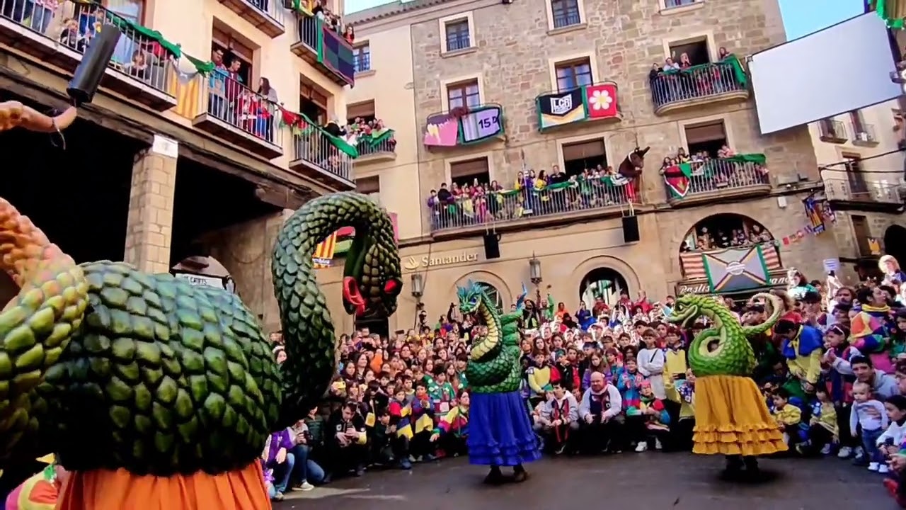 Ball de l'Espedrera, la Flama i l'Onada! Carnaval de Solsona 2023!