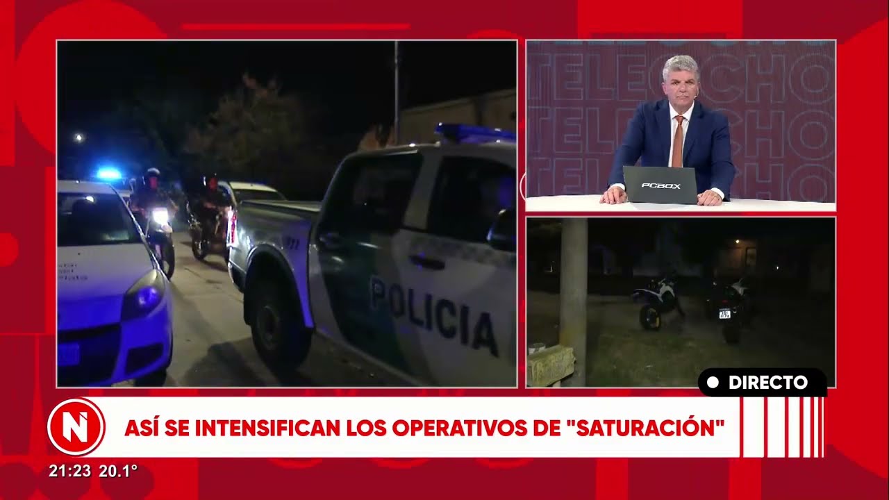 ASÍ SE INTENSIFICAN LOS OPERATIVOS DE 