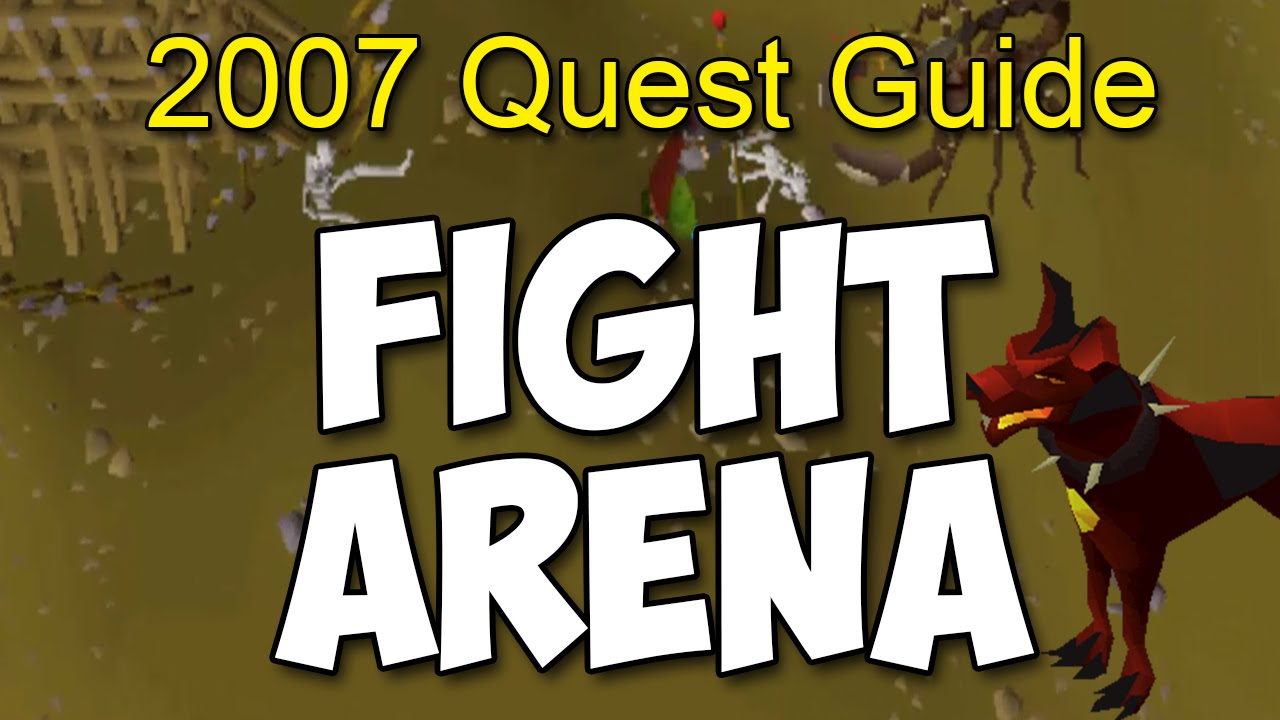 Runescape 2007 Fight Arena Quest Guide