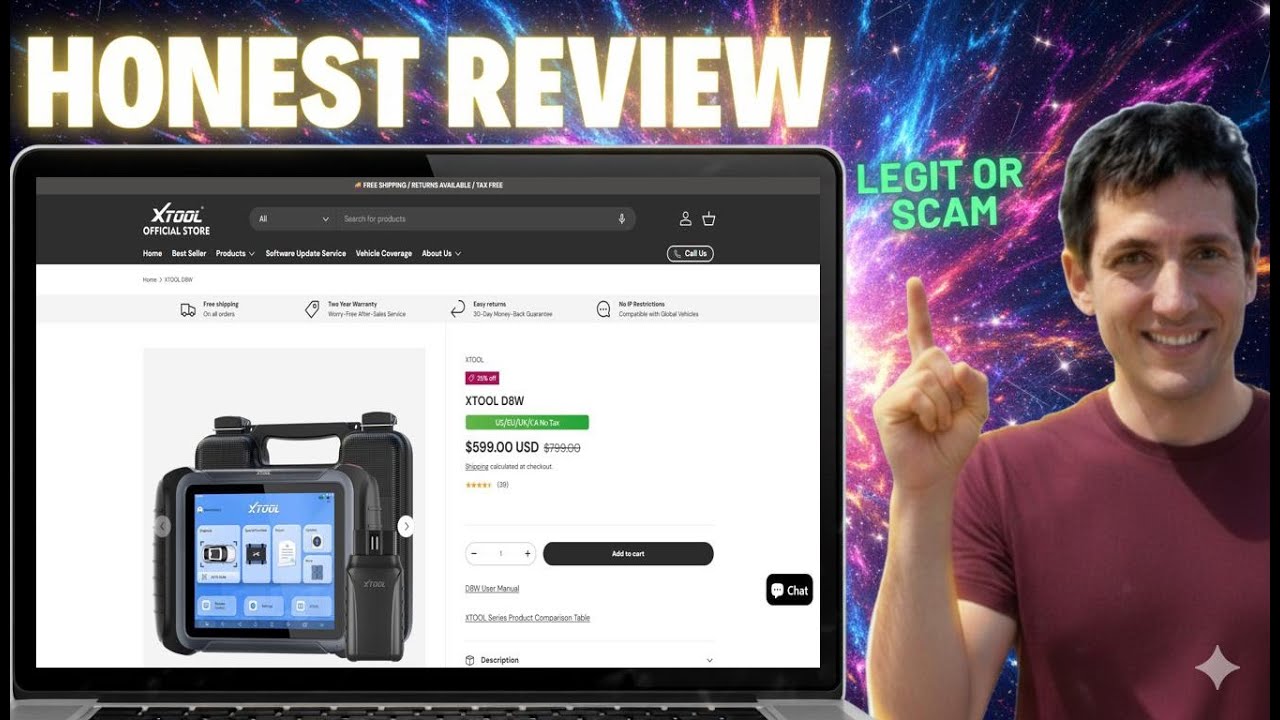 Обзор беспроводного сканера Xtool D8W: анализ производительности.