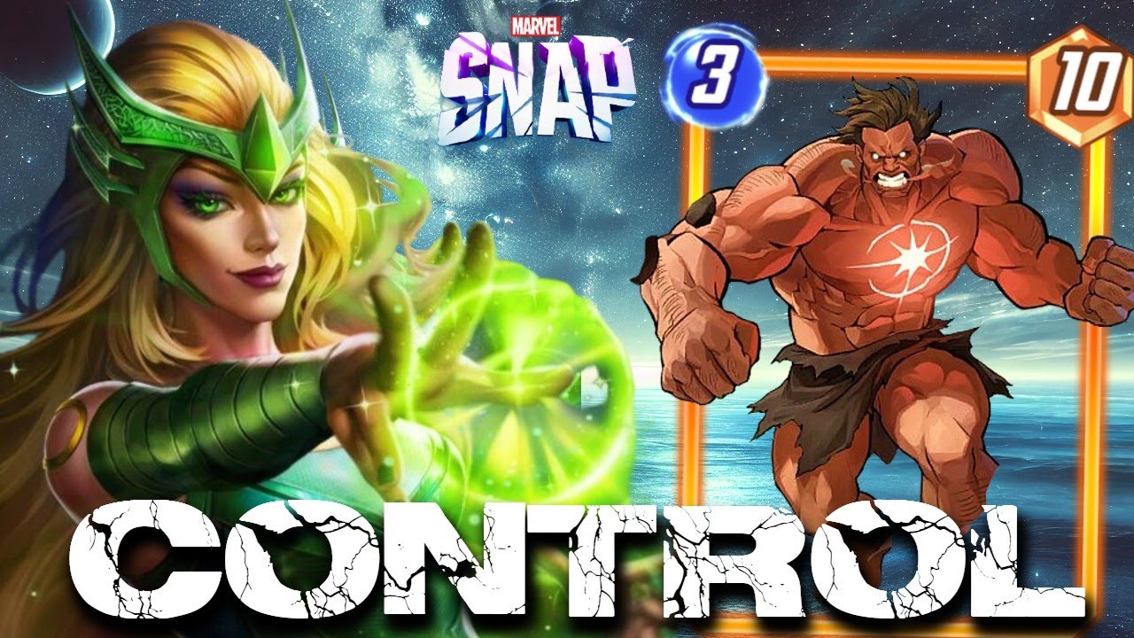 CONTROL PURO y DURO ! // MARVEL SNAP // 2025