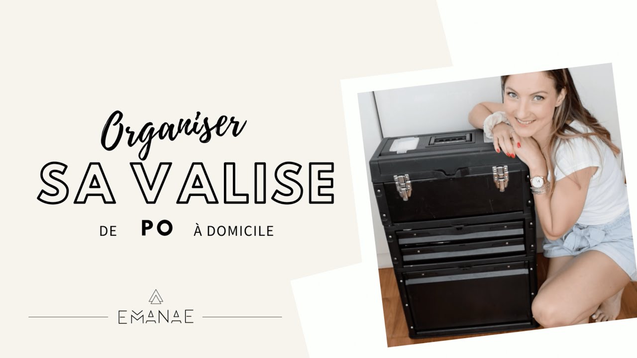 Comment organiser sa valise prothésiste ongulaire à domicile?