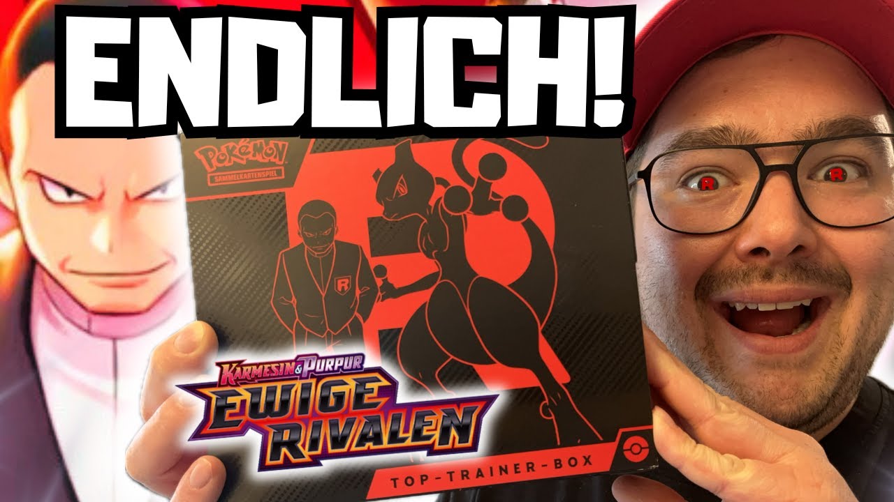 ENDLICH! ICH ÖFFNE die TOP TRAINER-BOX von POKEMON EWIGE RIVALEN 🔥