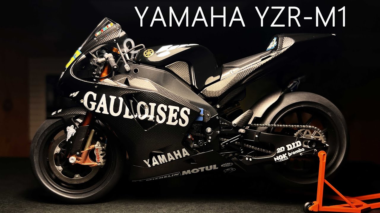 YAMAHA YZR-M1 04 Tamiya 1/12 scale plastic model [Full Build]