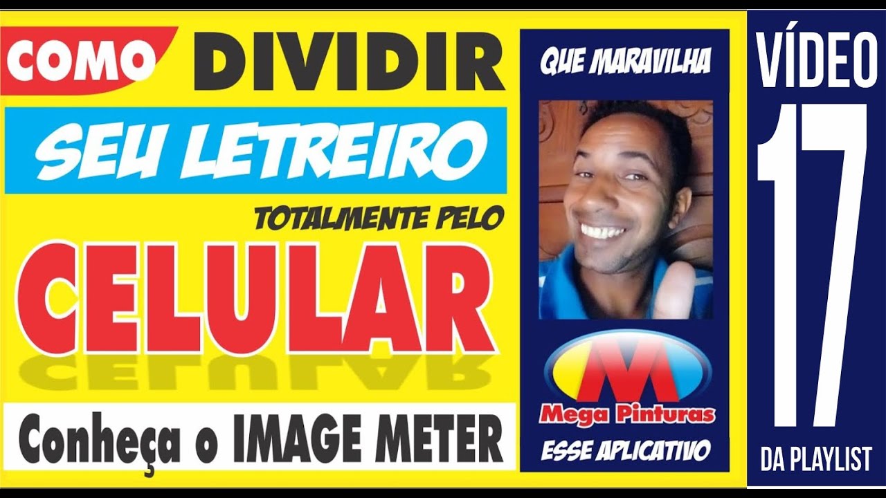 COMO DIVIDIR SEU LETREIRO PELO CELULAR,  INÉDITO NO YOUTUBE...SE SURPREENDA...